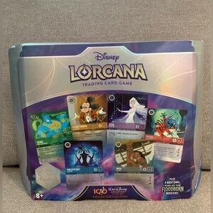 Disney Lorcana Rise Of The Floodborn Gift Set D100 Collector's Edition NEW